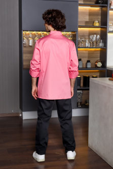 Рубашка мужская GARS, розовая