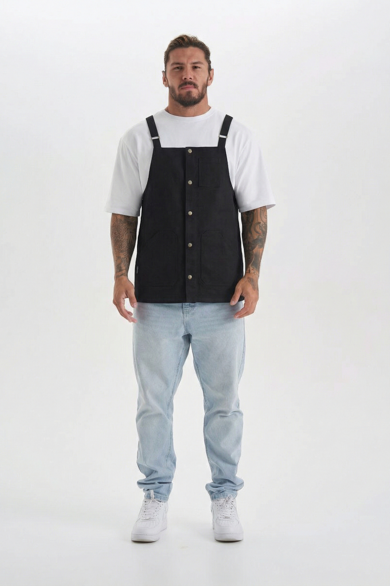 Жилет мужской LARS Denim Черная