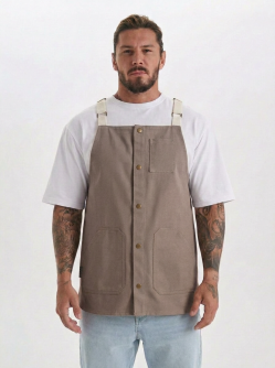 Жилет мужской LARS Denim Коричневый (Какао)